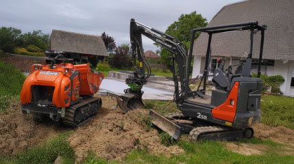 machine terrassement